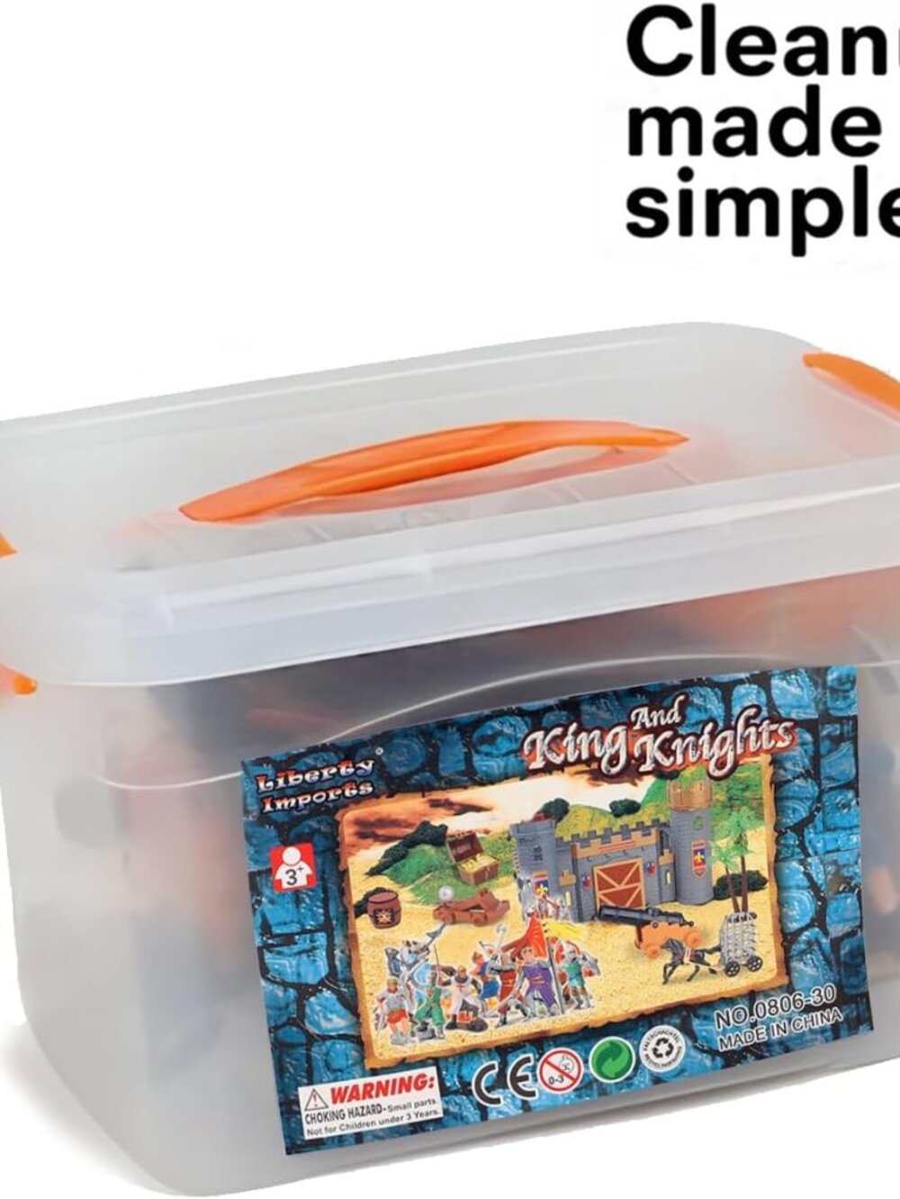 Medieval Castle Kingdom Knights Action Figure Toy Army Playset with Castle, Figu - Picture 7 of 7